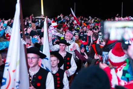 Ceremonia wręczenia numerów startowych